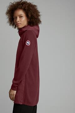 Chamarras Canada Goose Mujer Mexico - WindBridge Prendas De Punto Rojos Oscuro WP7345216